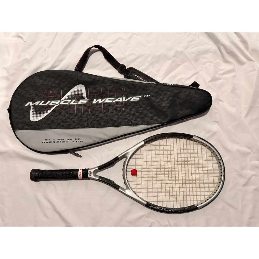 Dunlop Muscle Weave C-Max 108 Tennis Racquet 4 1/4 Grip